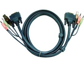CABLE 15FT DVI KVM