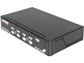 4 PORT 1U RACKMOUNT USB PS/2 KVM SWITCH