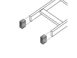 BLACK BOX CORP RACK END CAP KIT LADDER RACK END  RM661