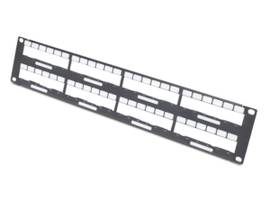 SCHNEIDER 2U PANEL HOLDS 8 EACH CABLES 48 PORTS
