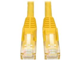TRIPP LITE 3FT CAT6 GIGABIT YLW SNAGLESS PATCH CABL