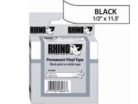 NEWELL-DYMO RHINO 1/2 VINYL LBL 12MM WHT