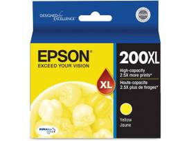 EPSON DURABRITE ULTRA XL YELLOW INK CARTRIDGE W/SENSORMATIC WF-2530/XP-410