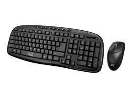 ADESSO CURVE EDGE 2.4 GHZ WIRELESS DESKTOP KEYBOARD AND MOUSE COMBO