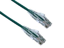 AXIOM 9FT CAT6A BENDNFLEX ULTRA-THIN SNAGLESS PATCH CABLE 650MHZ (GREEN)