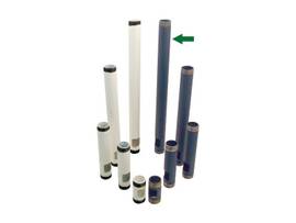 PIPE 24 IN PRE-CUT NPT CABLE OUT BLK