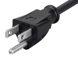 MONOPRICE EXTENSION CORD 16AWG 13A 3-PRONG 3FT 6PK