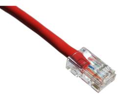 AXIOM 6FT CAT5E 350MHZ PATCH CABLE NON-BOOTED (RED)