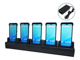 UNITECH PA768 5-SLOT TERMINAL CHARGING & ETHERNET CRADLEW/ POWER SUPPLY (12V/5A) (POWER CORD IS NOT INCLUDED)