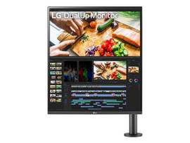 LG 28IN 28MQ780-B QHD Nano IPS DualUp Monitor with Ergo stand, USB Type C