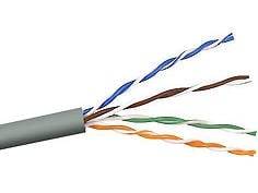 CAT6 STRANDED BULK CABLE  4PR;24AWG; 1000