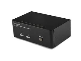 2 PORT DUAL DISPLAYPORT USB KVM SWITCH