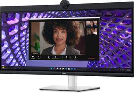 DELL P Series P3424WEB computer monitor 86.7 cm (34.1") 3440 x 1440 pixels 4K Ultra HD LCD Black