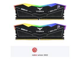 TEAM GROUP T-FORCE DELTA BLACK DDR5 6000 UDIMM 2X16GB CL30-36-36-76 1.35V