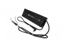 GAMBER LIND 12-32V MATERIAL HANDLING ISOLATED POWER ADAPTER WITH BARE WIRE LEAD. OUTPUT VOLTAGE 15.6VDC, OUTPUT CURRENT 5.5 AMPS TO BARREL CONNECTOR