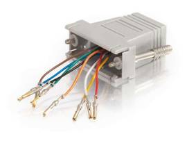 C2G RJ45/DB15F MOD ADPTR GRY