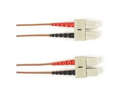 BLACK BOX CORP SM FO PATCH CABLE DUPLX, PVC, BR, SCSC