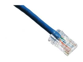 AXIOM 18-INCH CAT6 550MHZ PATCH CABLE NON-BOOTED (BLUE)