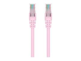 BELKIN CAT5E SNAGLESS PATCH CBL RJ45M 10 PINK