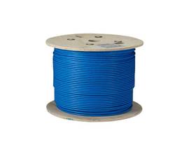 BLACK BOX CORP CAT6A STRD SHLD PVC BULK CABLE SFTP 1000FT BLUE