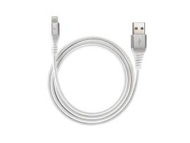 POWER TECHNOLOGIES APPLE MFI WHITE 3FT LIGHTNING TO USB