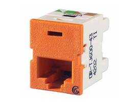 LEGRAND-ORTRONICS TJ,CAT6,CLRTY,T568A/B,ORG