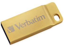 METAL EXEC USB 3.0 FLASH DRIVE 64GB-GOL