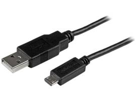 15CM SLIM MICRO USB PHONE CHARGER CABLE