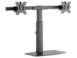 AMER DUAL MONITOR FREE STANDING DESK MOUNT