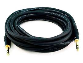 MONOPRICE 25FT PREMIER SERIES 1/4IN TRS MALE TO MA