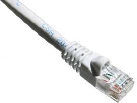 AXIOM 3FT CAT6A 650MHZ PATCH CABLE MOLDED BOOT (WHITE)