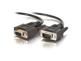 C2G 50FT DB9 M/F ALL LINES EXT CBL BLK