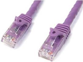 75FT CAT6 ETHERNET CABLE PURPLE 100W POE