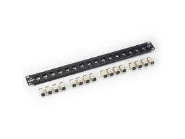 BLACK BOX CORP ECONOMY SC FIBER OPTIC PANEL 16 JPM430A