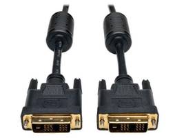 DVI Single Link Cable, Digital TMDS Monitor Cable (DVI-D M/M), 10-ft.
