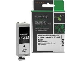 CLOVER IMAGING NON-OEM NEW BLACK INK CARTRIDGE REPLACEMENT FOR CANON PGI-35