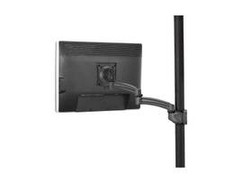 LEGRAND-CHIEF K2 POLE MNT SINGLE DISPLAY 2L ARM BLK