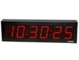 VALCOM IP POE 6 DIGIT 2.5 INCH DIGITAL CLOCK