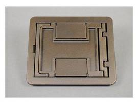 LEGRAND-WIREMOLD FLANGE INSRT CVR TAMP RESIST BRONZE