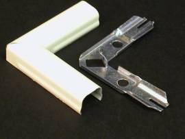LEGRAND-WIREMOLD STL FLAT 90 D. ELBOW 500 IVORY (PKG OF 10)