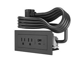 LEGRAND-WIREMOLD RADIANT FPC USB A/C 6FT BK