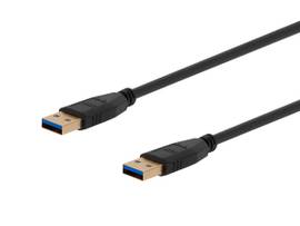 MONOPRICE USB 3.0 TYPE-A TO TYPE-A CABLE 3FT BLACK