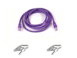 BELKIN CAT5E,UTP,RJ45M/M,50 PUR,PATCH,SNAGLESS