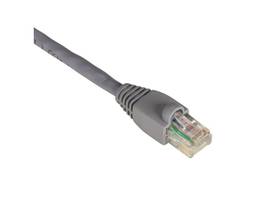 GigaBase 350 CAT5e Patch Cable UTP Snagless Boots Crossover 6-ft. 1.8-m Gray