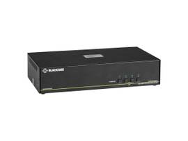 BLACK BOX CORP NIAP 3.0 DUAL-HEAD, DVI-I, PS/2, CAC, 4-