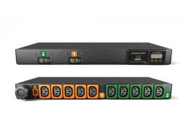 VERTIV 1U, 208V, 30A, L6-30P, (10) U-LOCK C13, METERED UPGRADEABLE