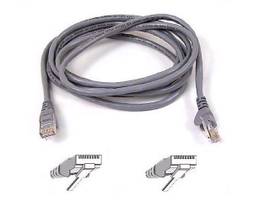 CABLE,CAT6,UTP,RJ45M/M,30 ,GRY,PATCH,SNAGLESS