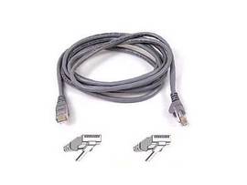 BELKIN CAT6,UTP,RJ45M/M,8 GRY,PATCH,SNAGLESS