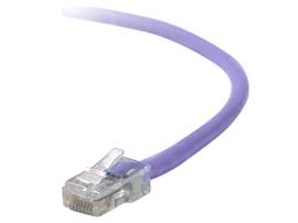 BELKIN RJ45 CAT5E PATCH CABLE PURPLE 14-FT
