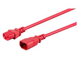 MONOPRICE 3FT 18AWG RED POWER EXTENSION CORD CABLE